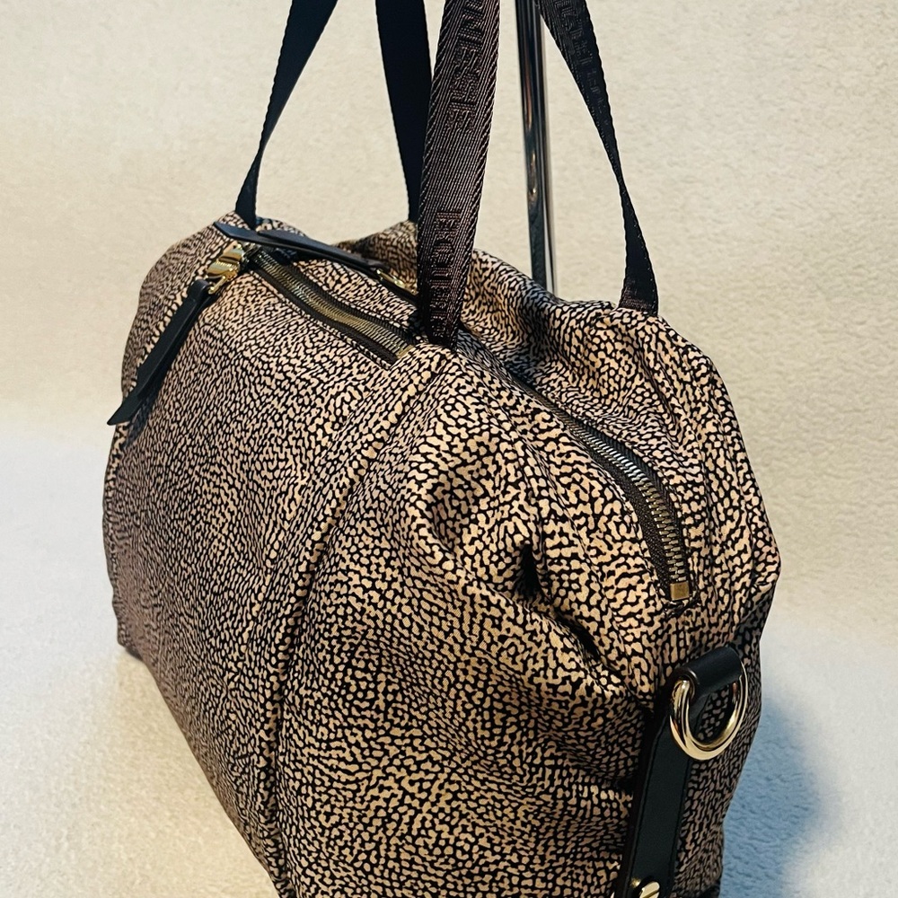 Borbonese Borsa A Mano Medium Jet Handbag - Picture 2 of 12